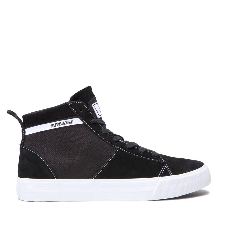 Zapatillas Altas Supra Argentina Hombre - STACKS MID Negras / Blancas (XPIOM-1086)